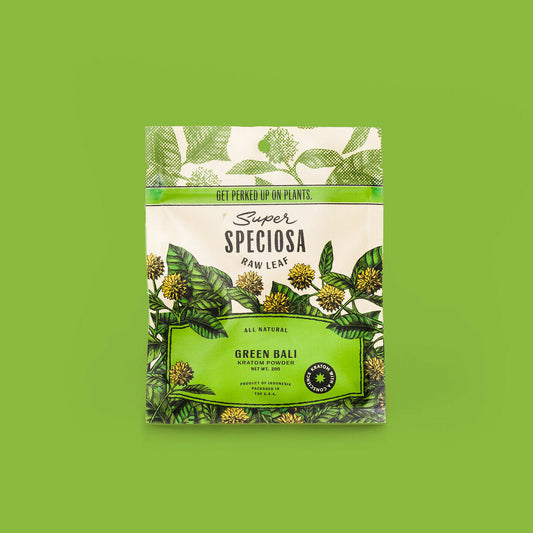 Super Speciosa Green Bali Kratom Powder