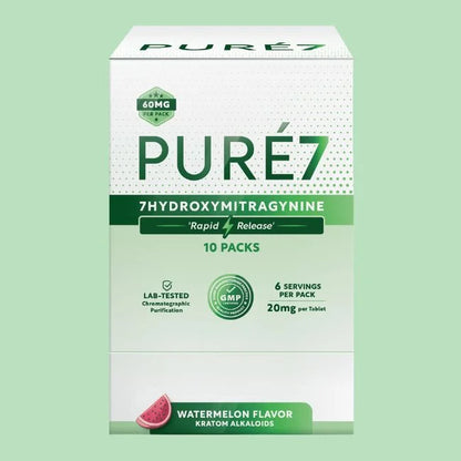 Pure 7 Hydroxy Tablets 20mg 3Pk 60mg total