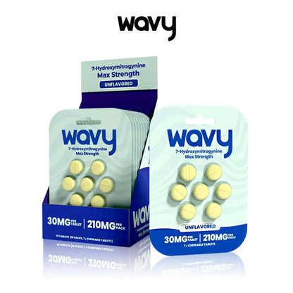 Wavy 7 Hydroxy Kratom Tablets 30mg 7ct