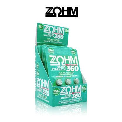 Zohm 7 Kratom Tablets Hydroxy 60mg 6ct 360mg total