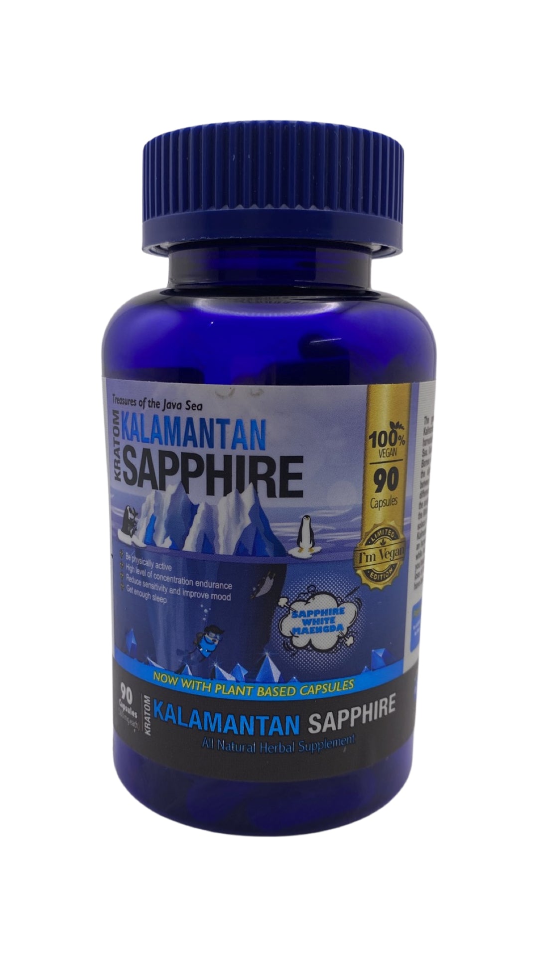 Bumble Bee Kalamantan Sapphire Kratom Capsules