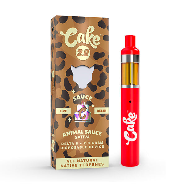 Cake | Delta 10 510 Thread Vape Cartridge | 940mg | 5-pack | Ice Cream Cake  | Hemp Living Wholesale